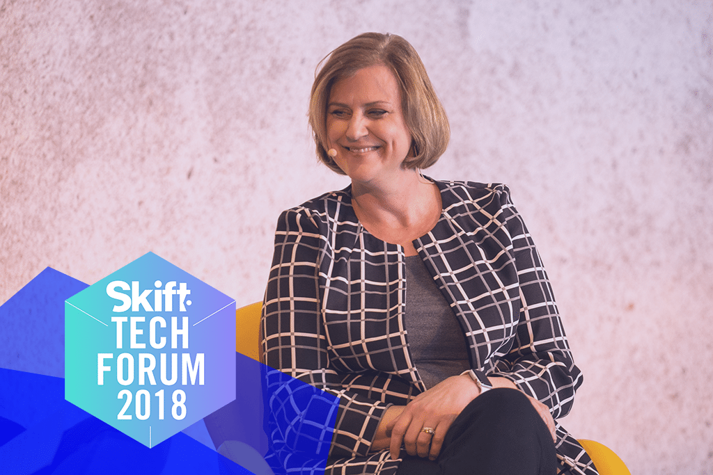 United Airlines Chief Digital Officer Linda Jojo spoke at the inaugural Skift Tech Forum this year in Silicon Valley.
