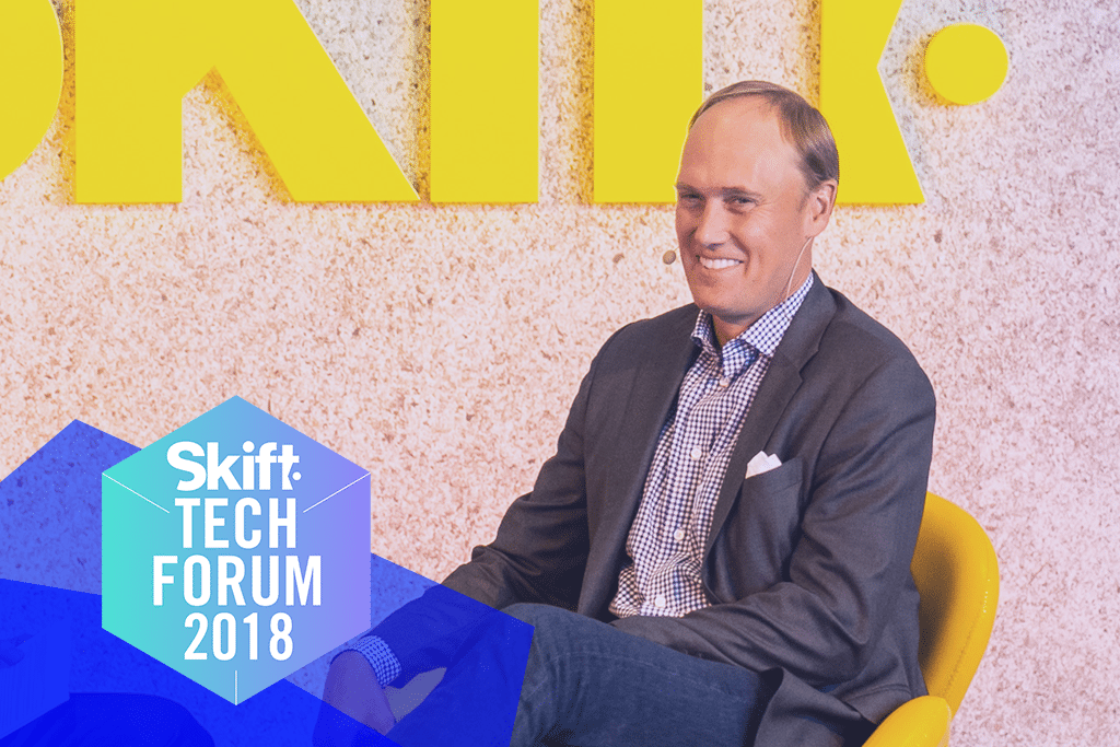 Sojern CEO Mark Rabe Skift Tech Forum 2018