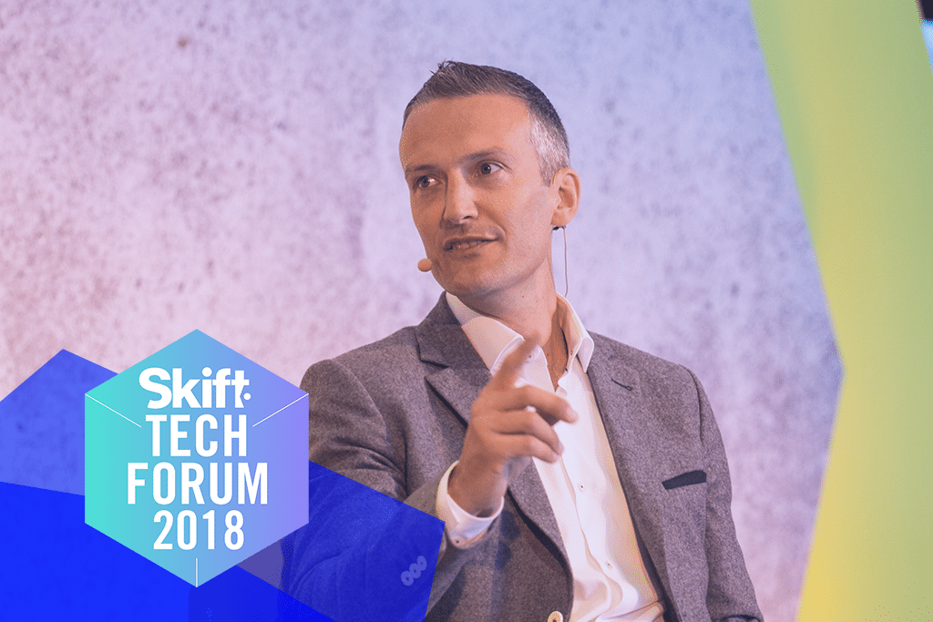 Steven Taylor, global chief brand officer at AccorHotels, spoke at Skift Tech Forum 2018 about transforming a hospitality giant. 