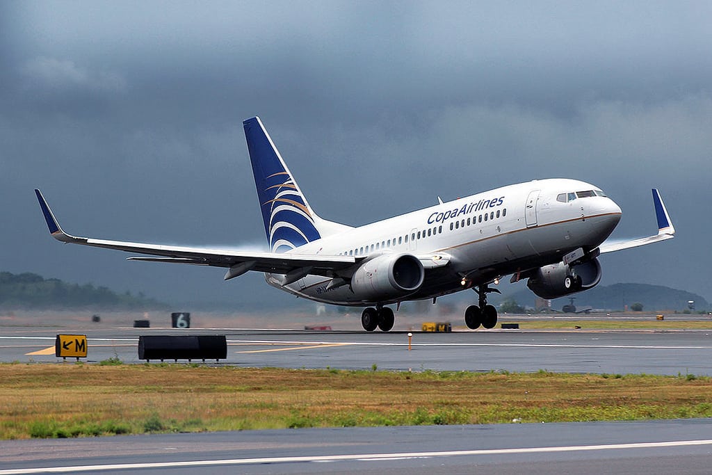 Copa Airlines said flights to Brazil and Argentina are not as profitable as expected. Pictured is a Copa Boeing 737-700.