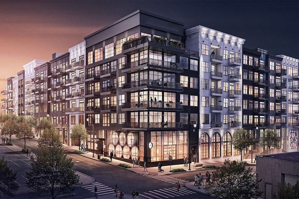 A rendering of the Olmsted in Nashville, which is set to become the latest Niido Powered by Airbnb complex. 