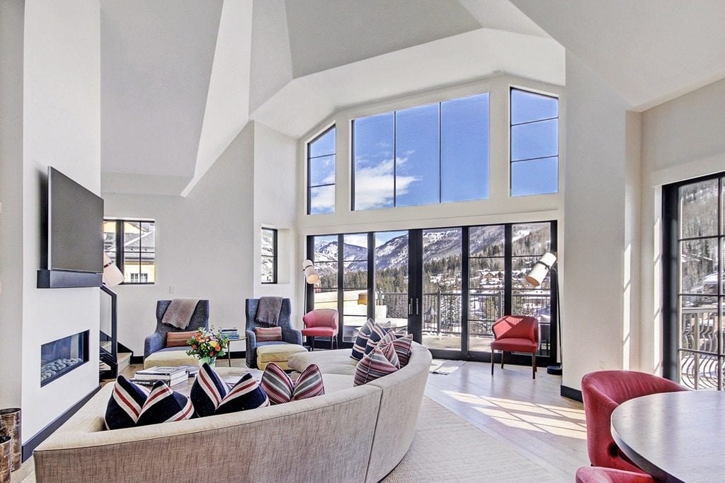 Shown here is a penthouse vacation rental in Vail, Colorado, that has been branded and marketed by RedAwning, a San Francisco company. It has acquired Leavetown Vacations, a Canadian marketing firm.
