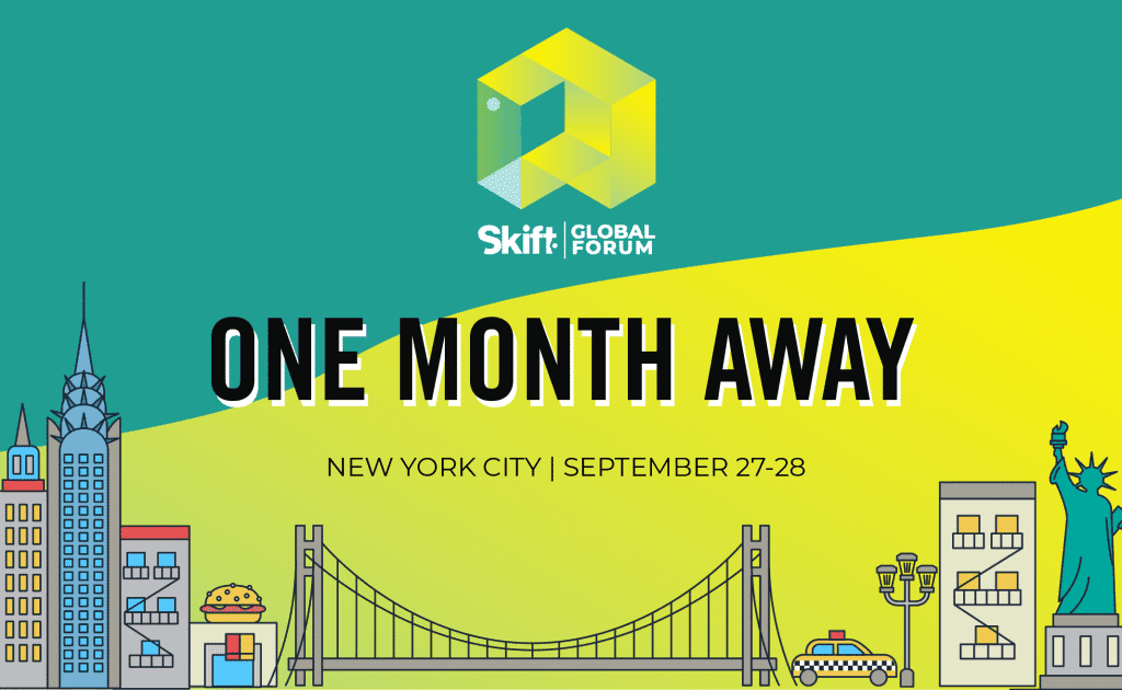 Skift Global Forum Is Just One Month Away