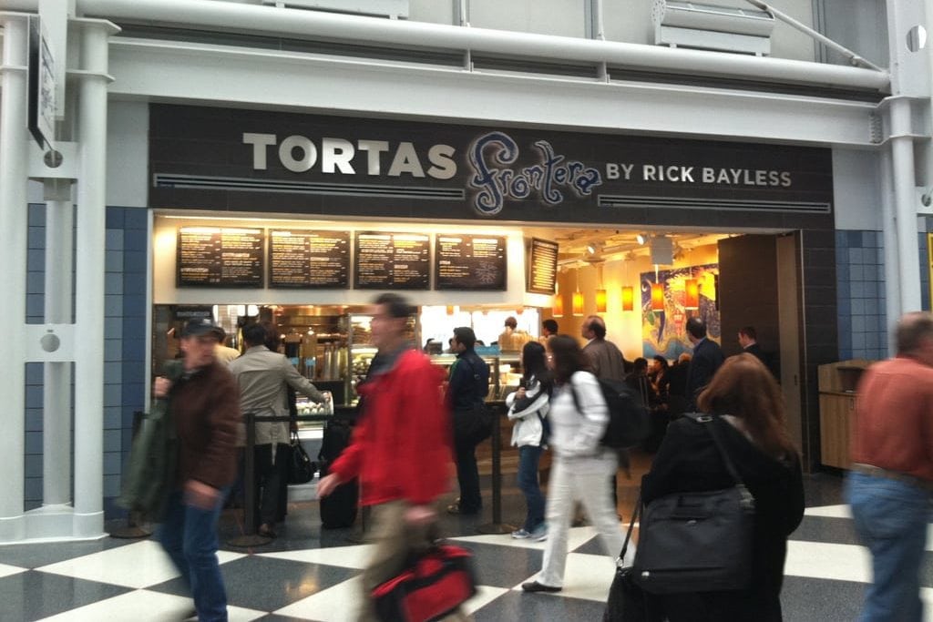 Frontera by Rick Bayless in Chicago O'Hare on May 26, 2011. Collinson, the parent company of Priority Pass, invested in airport-food-ordering app Grab.