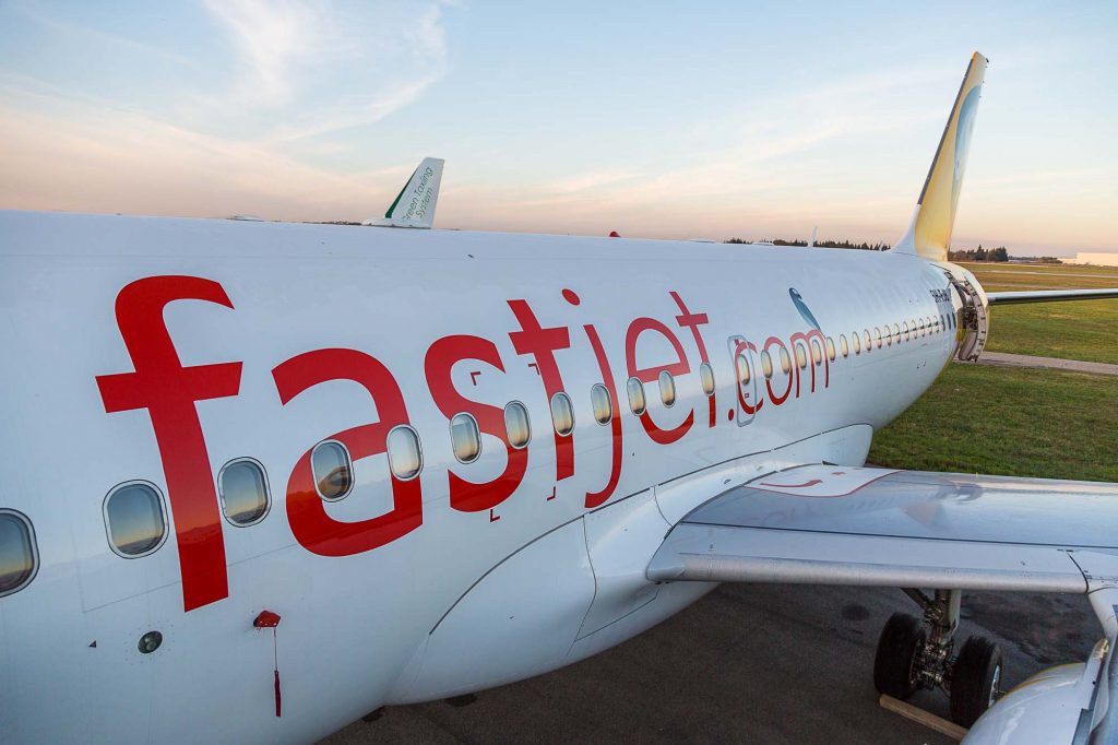 A Fastjet aircraft. The airline is still burning through cash.