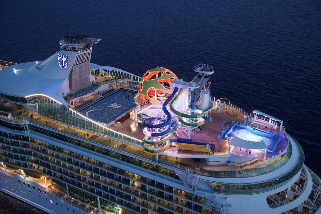 Mariner of the Seas, a Royal Caribbean International ship that was recently overhauled, is shown in this promotional photo.
