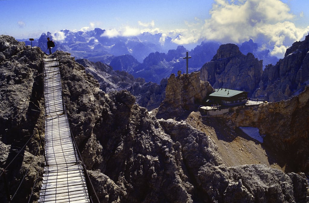South Tyrol in the Dolomites mountain range Italy offers wellness tourism packages. 