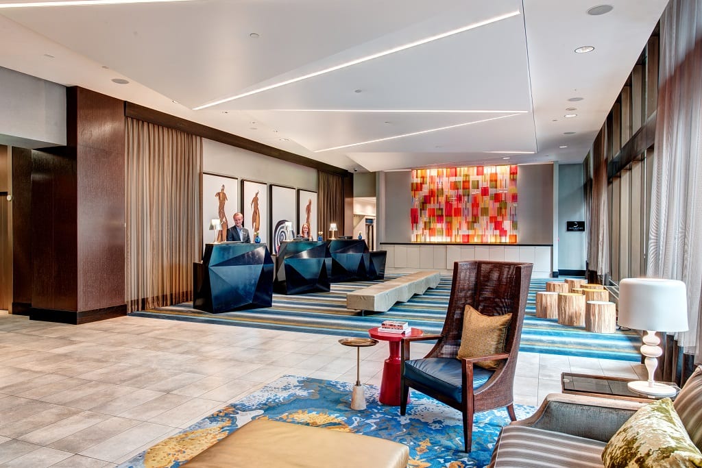 Hyatt intends to close its $480 million purchase of Two Roads Hospitality within the next two to three weeks. Pictured here is the Motif Seattle, which is part of Two Roads.