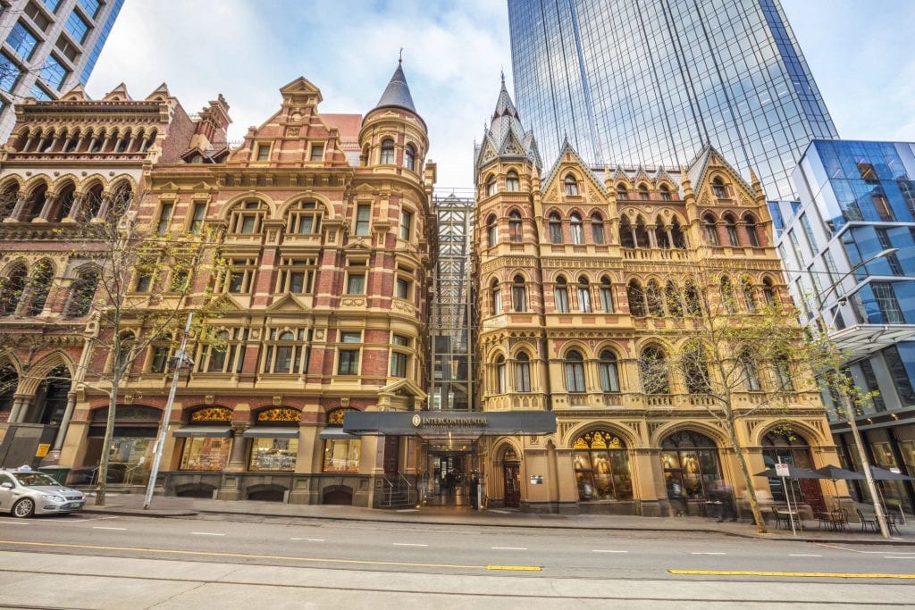 The InterContinental Melbourne. Parent company IHG saw revPAR growth of 1 percent in the third quarter