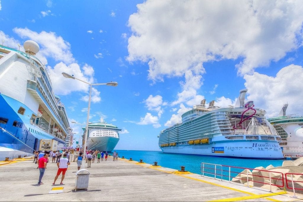 Cruise ships are shown in St. Maarten in this photo from April of 2017. The cruise industry's trade association just named a new CEO.