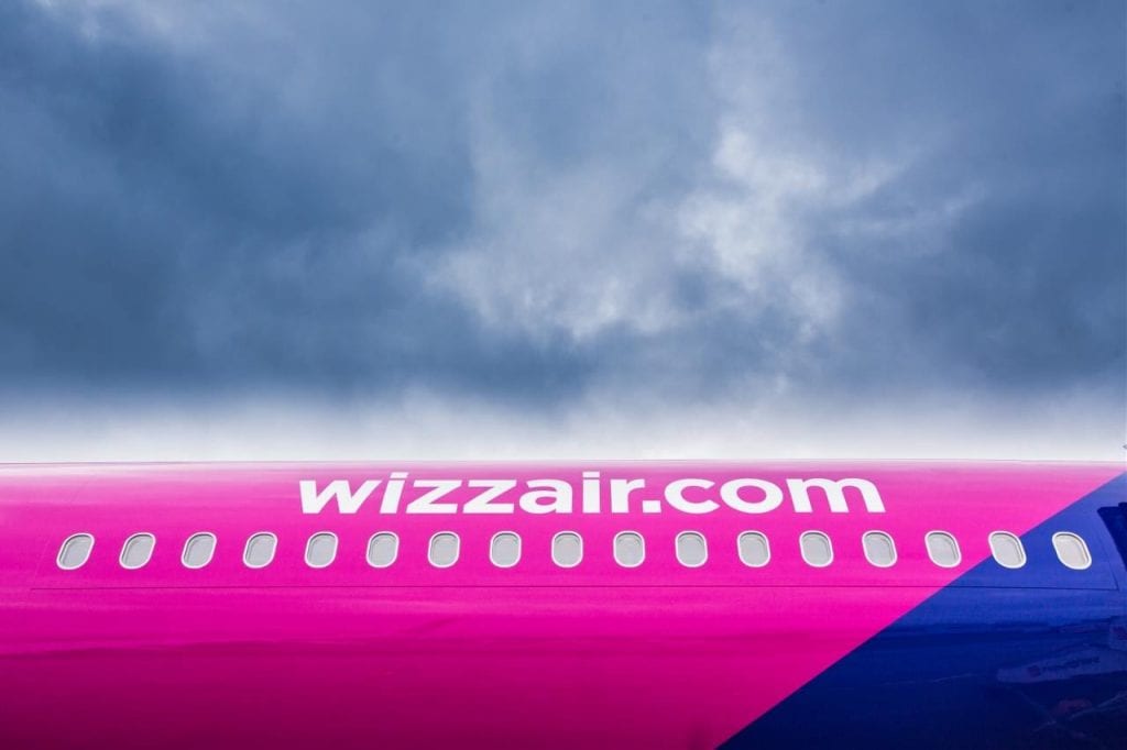 A Wizz Air A321. The carrier wants to take advantage of any Brexit-related airline turbulence.