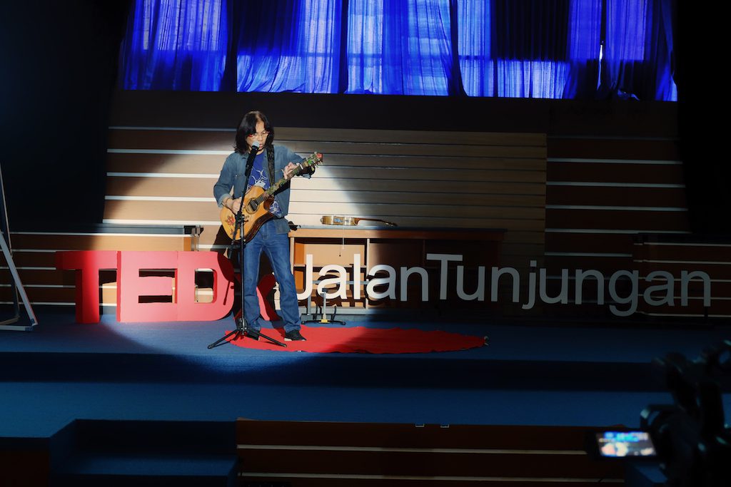 TEDxJalanTunjungan conference in Indonesia.
