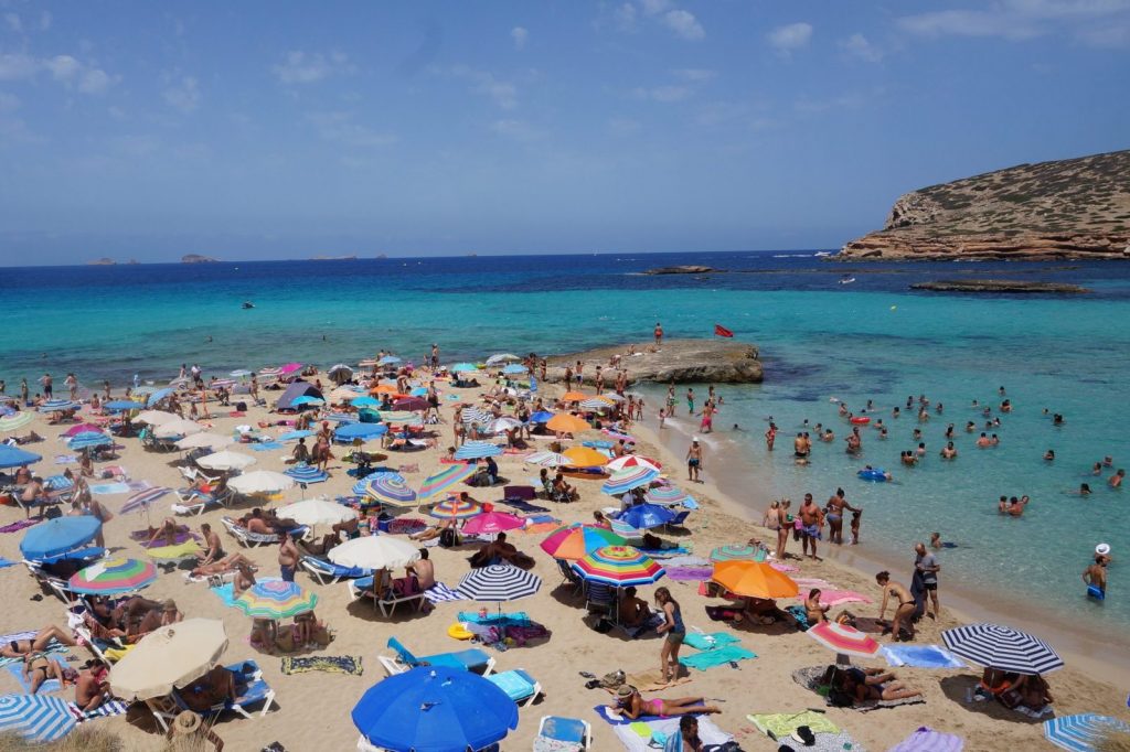 Cala Comte, Balearic Islands, Spain.  Businesses are still in the dark about what will happen after Brexit.