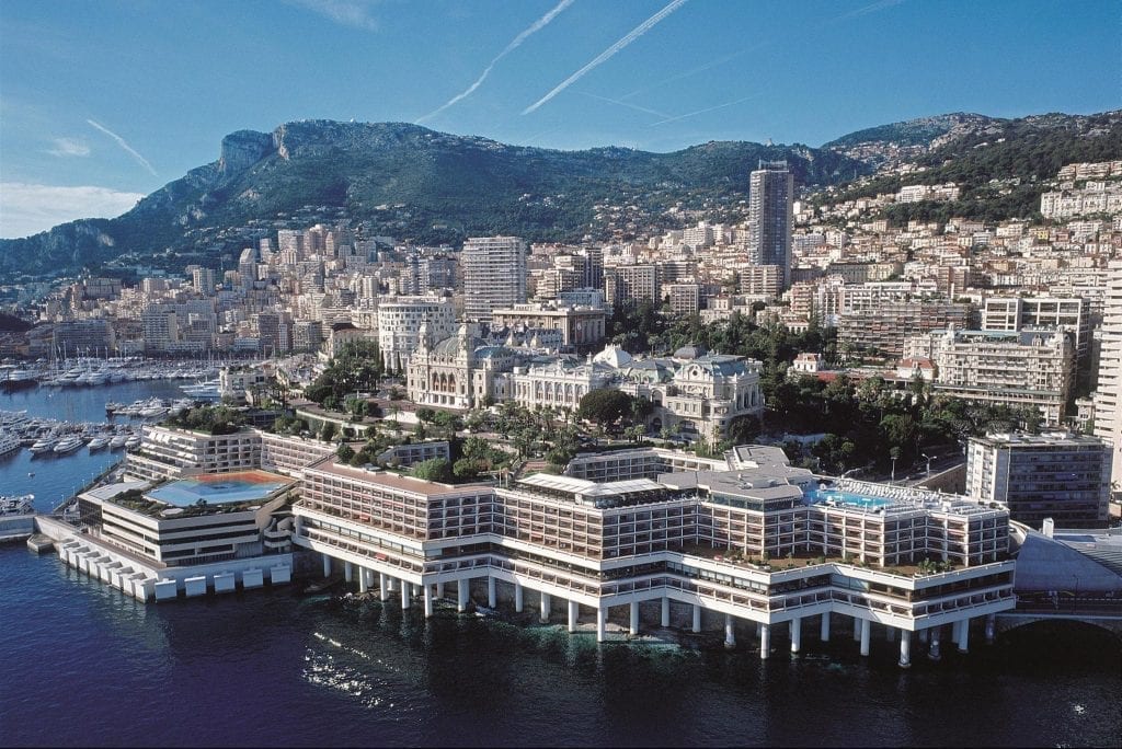 The Fairmont Monet Carlo. The hotel is part of Monaco's push for greener tourism.