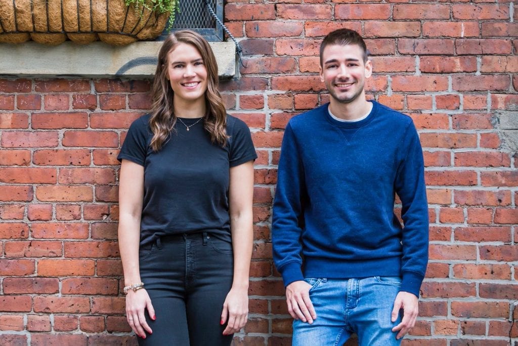 Noken co-founders Emily Brockway (left) and Marc Escapa said they have raised $2.5 million in funding, led by America's oldest venture capital firm, Bessemer.