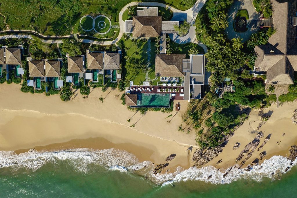 Aerial view of Anantara Quy Nhon, opened in December 2018, one of many, many new openings in Vietnam