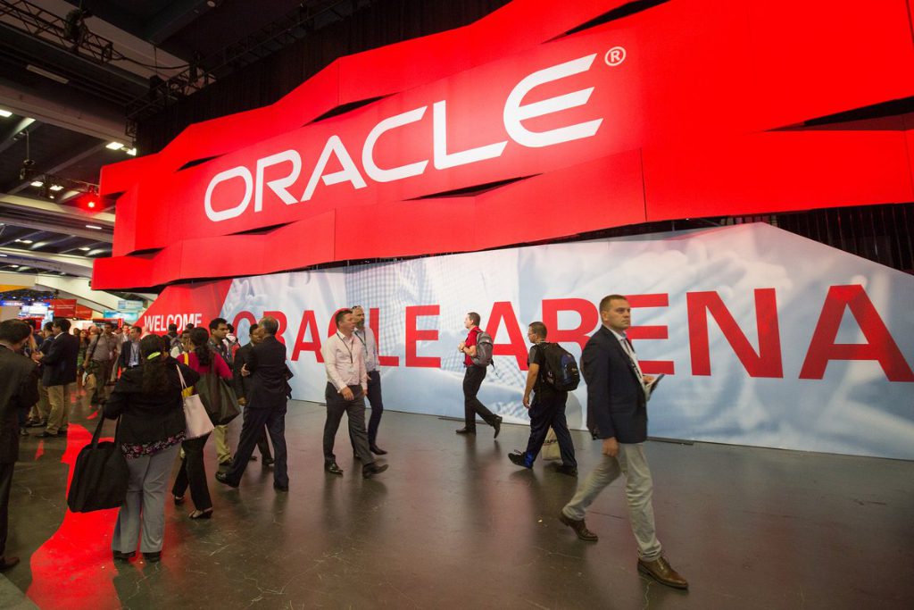 A recent Oracle OpenWorld event at the Oracle Arena in Oakland, California. The tech company has used the event management services of startup RainFocus to handle its customer convention. RainFocus, an event tech company, has raised $40 million, while other travel startups have also raised venture capital rounds.
