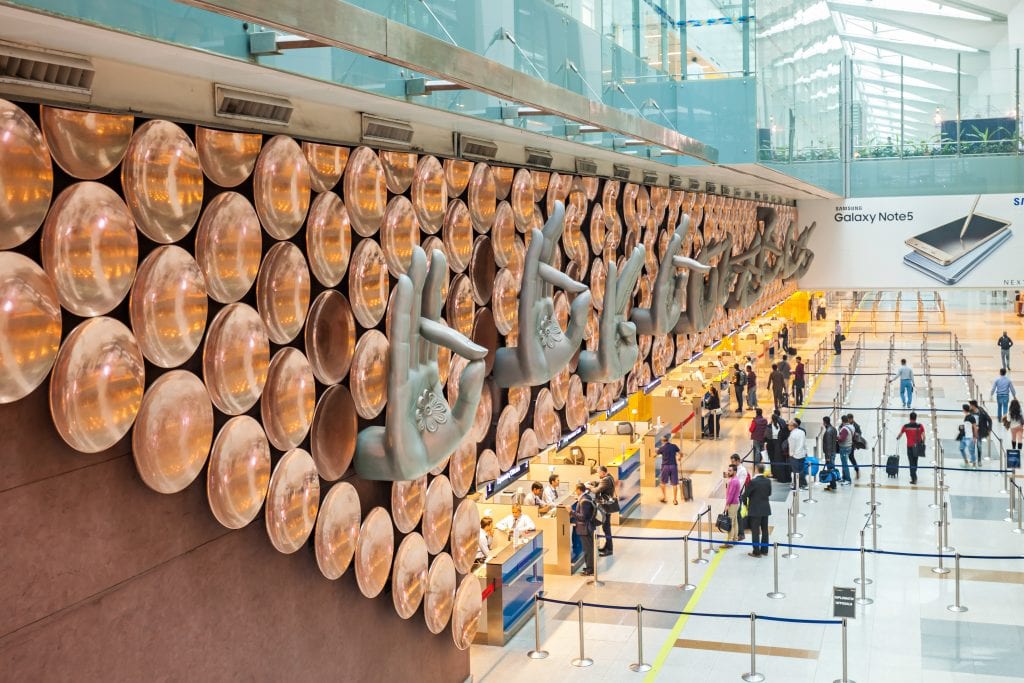Indira Gandhi International Airport arrivals halls, New Delhi