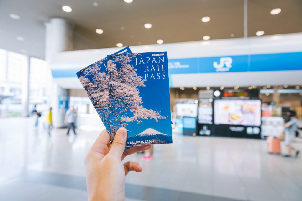 The JR pass for JR Kansai Airport Station, Japan. Rail journeys are growing in popularity among Asians. 