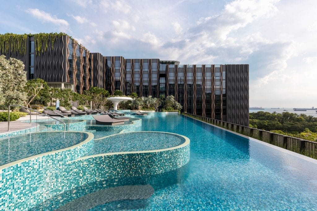 The Outpost Hotel, one of three properties by Far East Hospitality which will open on Sentosa Island in the third quarter. Skift's Asia Forum will be held on the island on May 27, 2019.