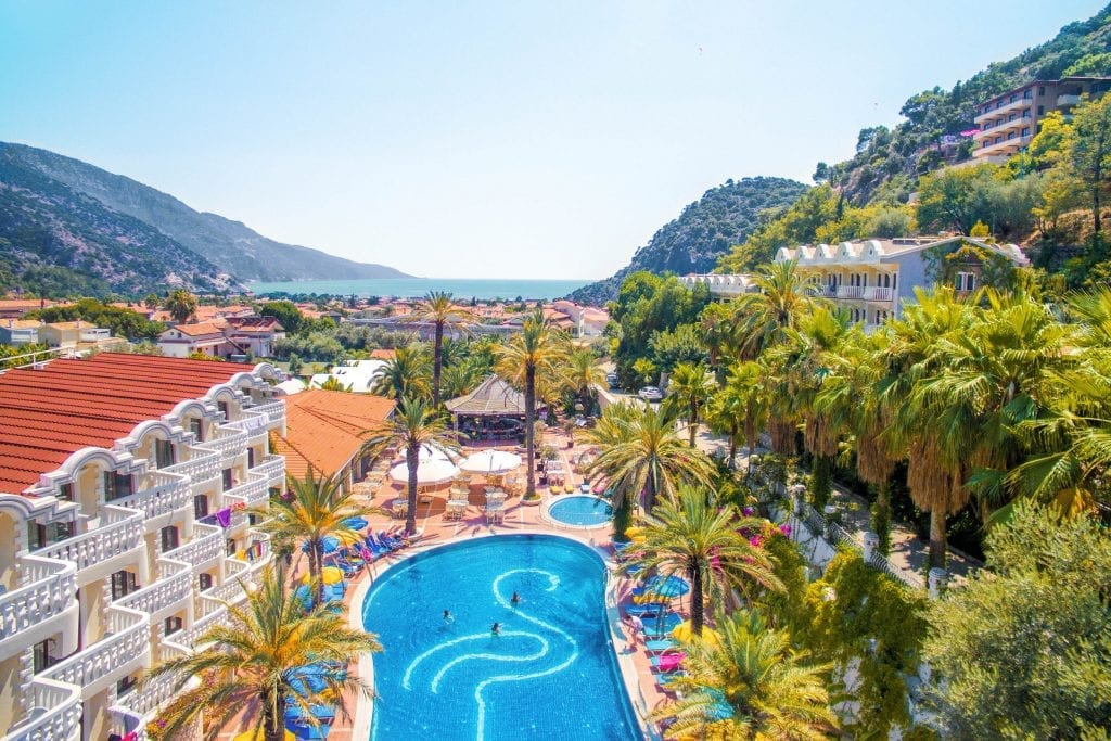 Thomas Cook's Smartline Flamingo, in Oludeniz, Turkey. The country's tourism industry continues to bounceback.
