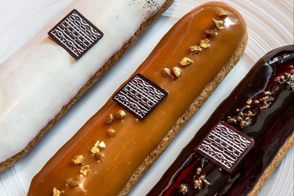 Fauchon pastries. The company's first hotel places a big emphasis on in-room dining.