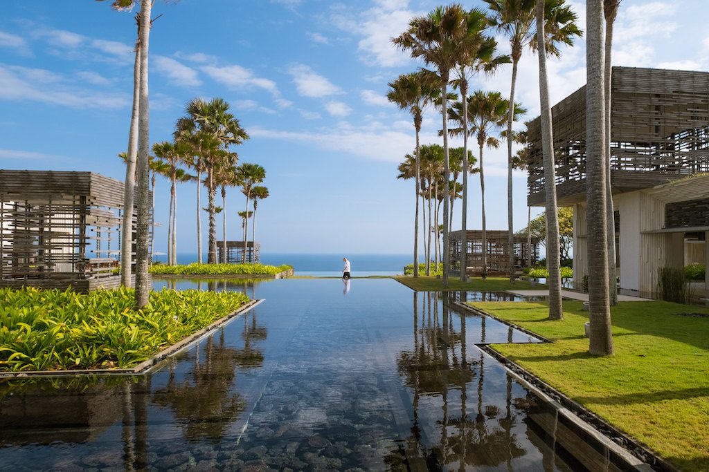 Alila Villas in Bali, Indonesia. Alila is one of the Two Roads Hospitality brands Hyatt plans to incorporate into its loyalty program. 