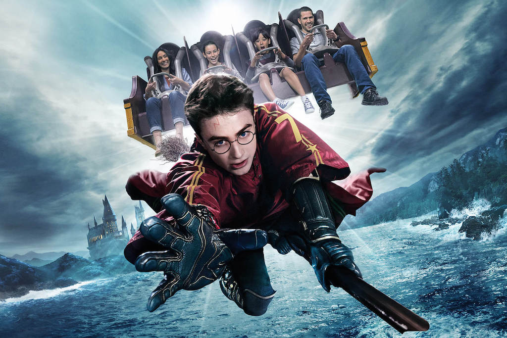 Harry Potter and the Forbidden Journey, a new, immersive ride at Universal Studios Hollywood.