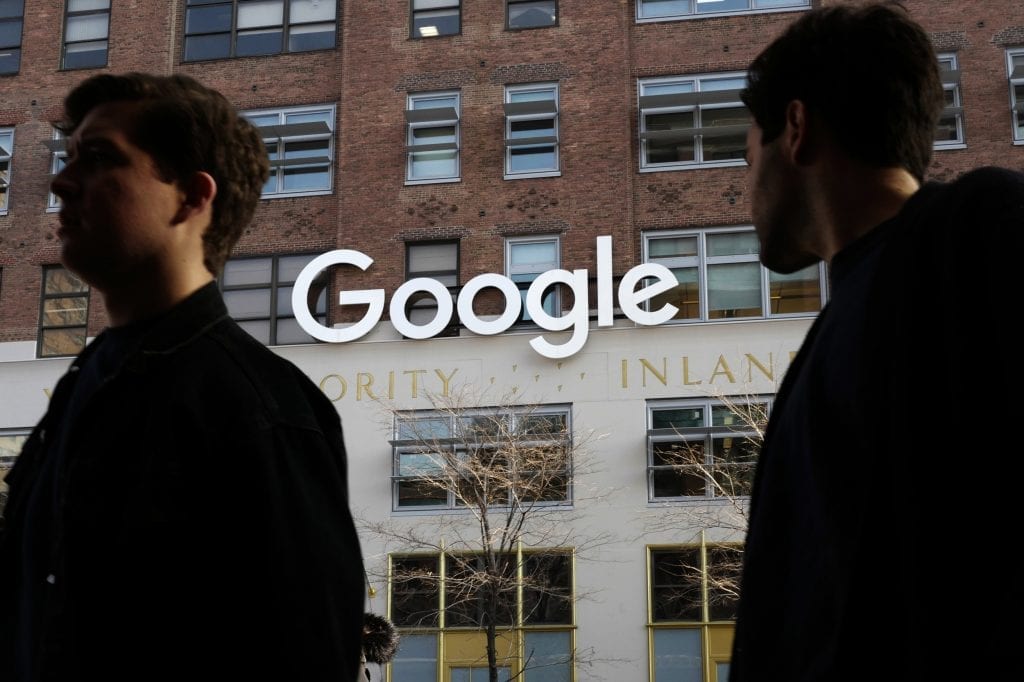 The U.S. Department of Justice and 11 states filed an antitrust lawsuit against Google.