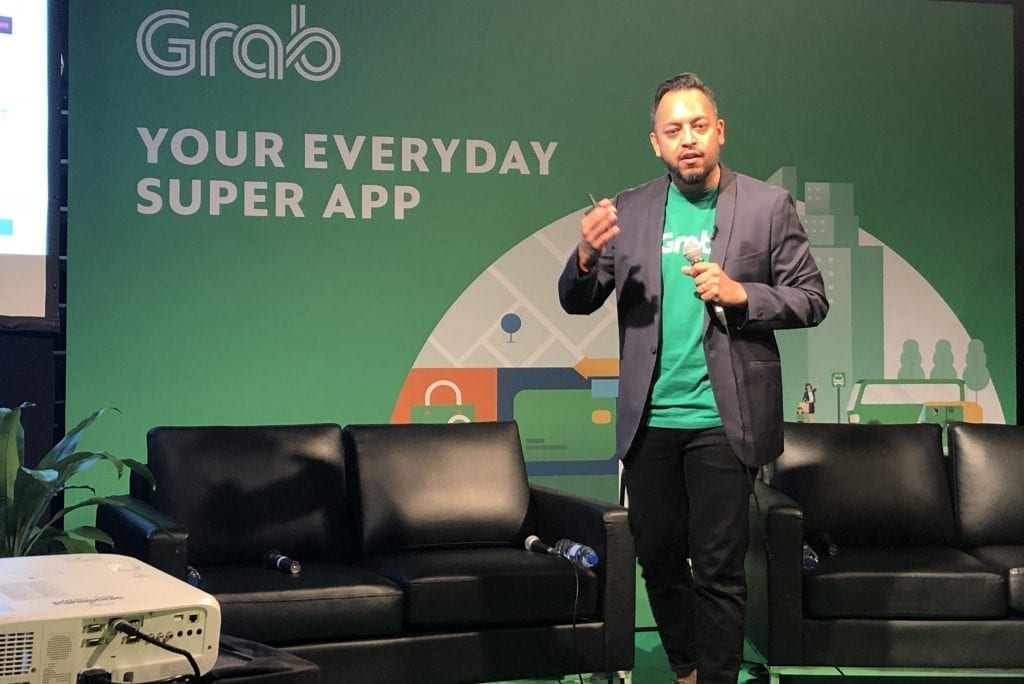 Grab’s head of product and design, Jerald Singh, unveils four new services, including hotels booking. 