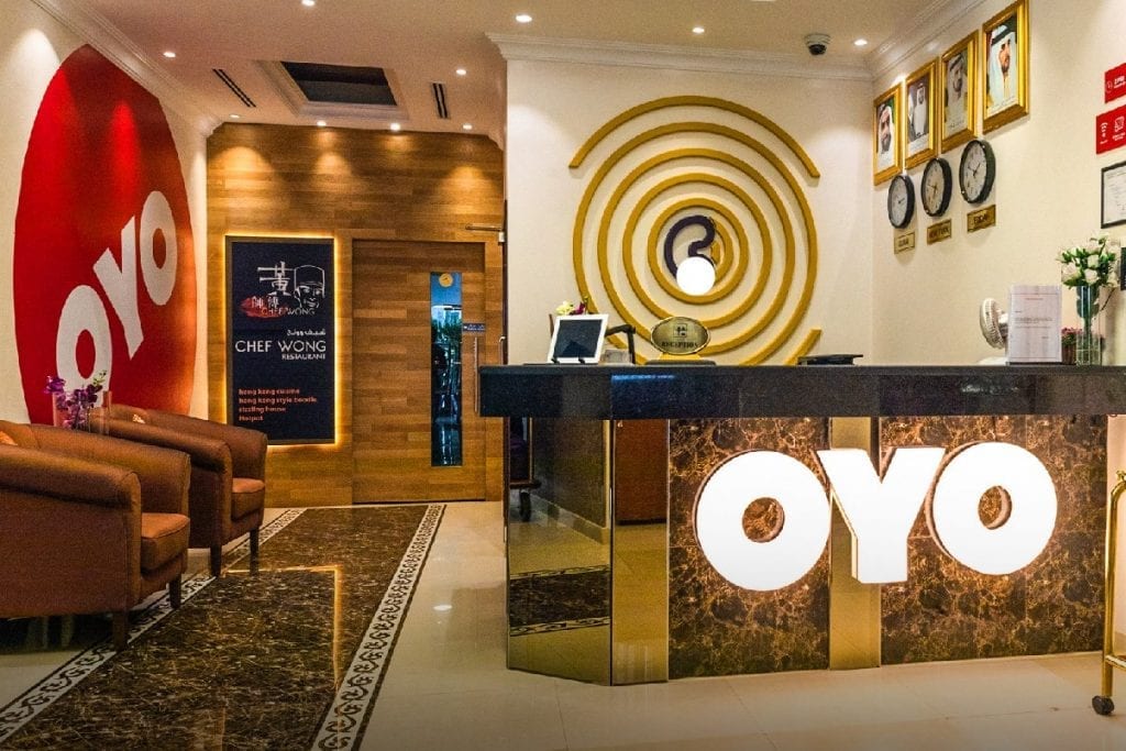Pictured is the Oyo 101 Click Hotel in Dubai. Oyo announced thousands of furloughs and temporary leaves.