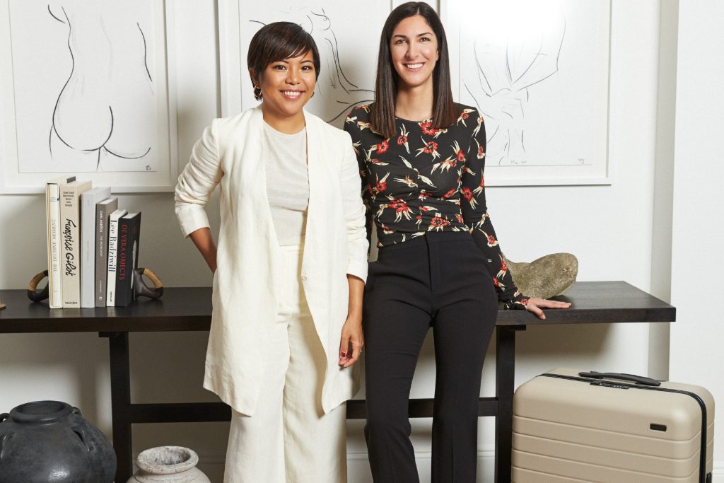 Launched in 2016 by CEO Steph Korey (right) and chief brand officer Jen Rubio, Away has gone on to raise multiple rounds of funding for its direct-to-consumer sales of luggage and other travel accessories.
