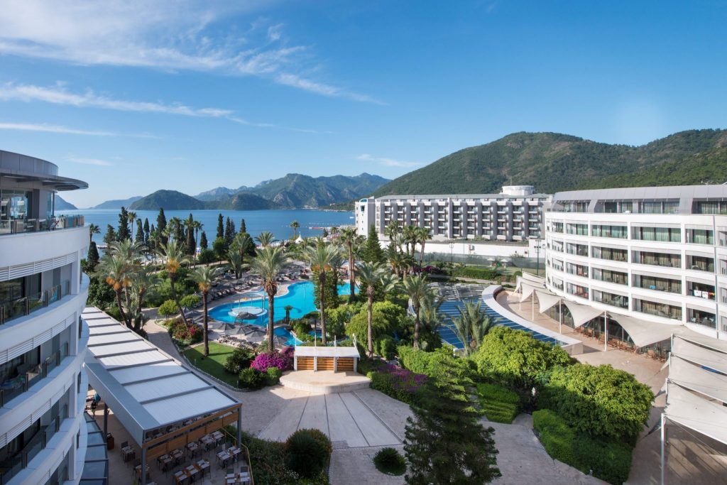 The TUI Blue Grand Azur hotel in Marmaris, Turkey. The company is still keen to grow into new markets.