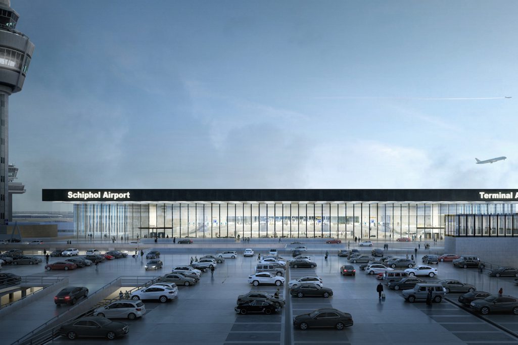 An illustration by Dutch studio Kaan Architecten of its winning design for a new Terminal A for Amsterdam's Schiphol Airport. The Netherlands-based online travel agency Travix has adopted Amadeus's solution for receiving next-generation airline content from airlines.