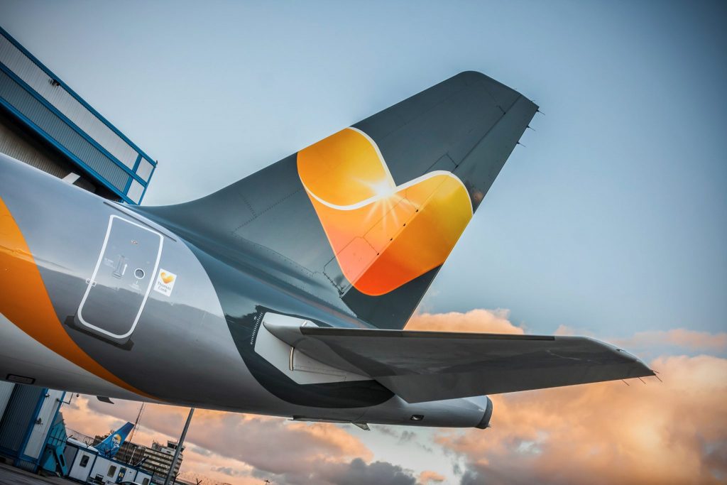 Thomas Cook Airlines tail fin