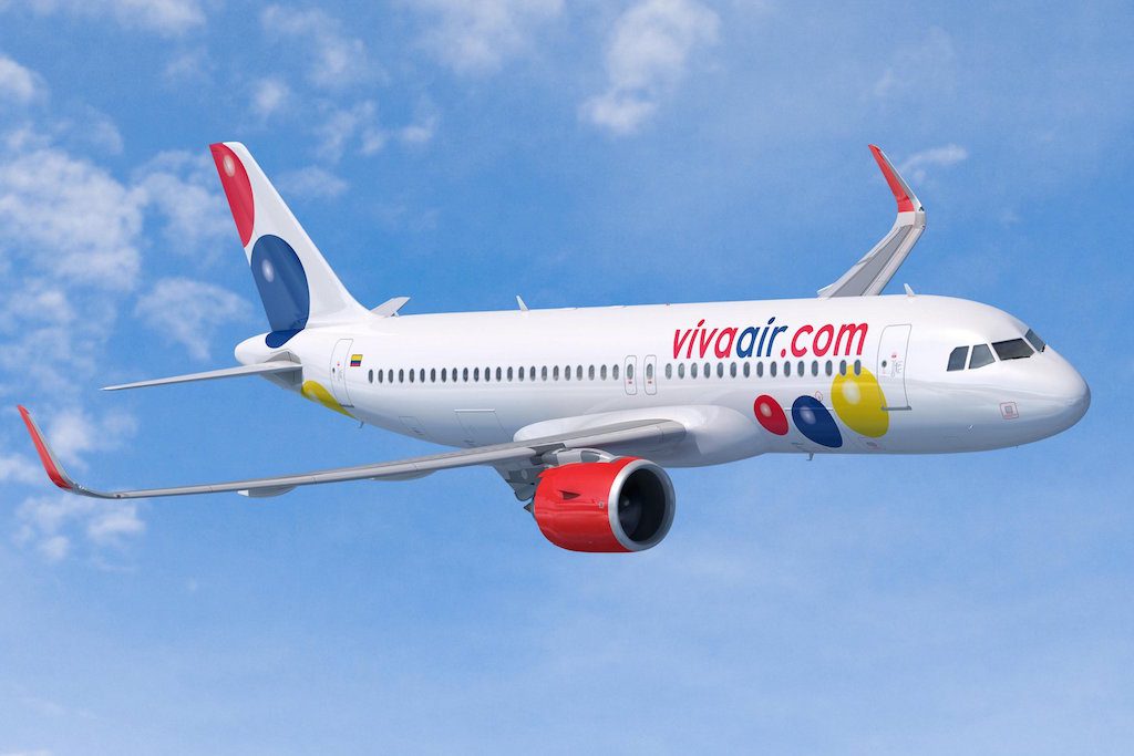 Computer rendering of Viva Air Airbus320neo. Viva Air CEO Felix Antelo told Skift this week at the Aviation Festival in Miami that the airline is looking to secure an operating certificate in Venezuela.