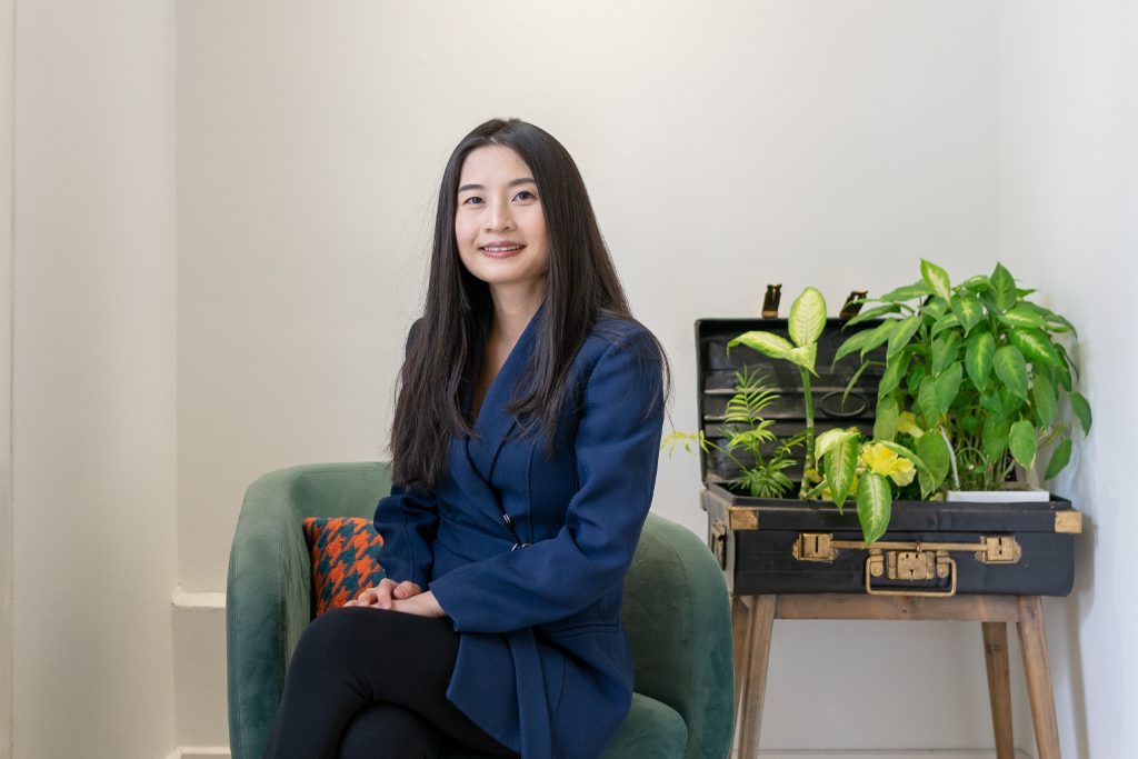 YouTrip's co-founder and CEO Caecilia Chu. The startup, founded in Hong Kong, helps travelers save money when making purchases in a foreign currency. It has raised $25.5 million in pre-Series A funding.