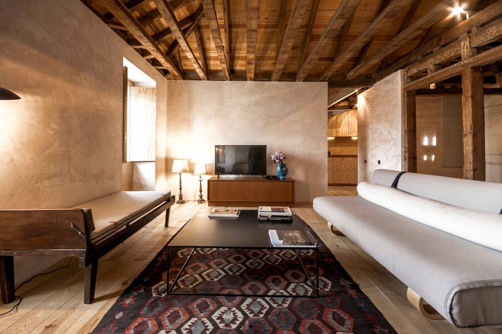 This minimalist yet rustic home in the heart of Lisbon is available to book as part of Marriott’s homesharing pilot.