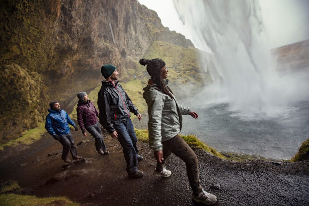 Show is a G Adventures-supported waterfall mist hike in Vik, Iceland. The tour operator sees Airbnb as a distribution platform and not a destination expert.
