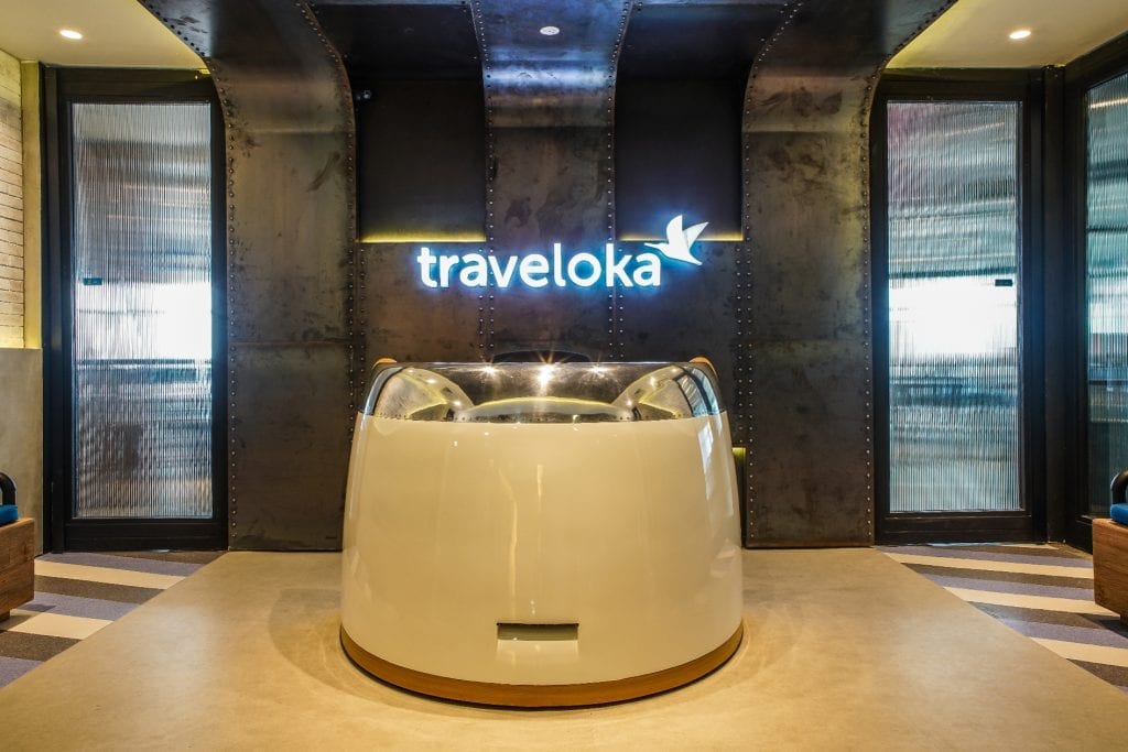 Traveloka's head office in Jakarta.