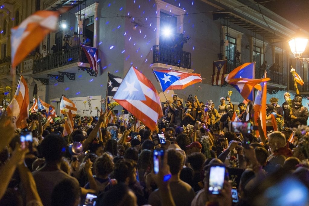 Protesters calling for the resignation of the governor of Puerto Rico. Discover Puerto Rico CEO Brad Dean called Ricardo Rosselló's exit a 