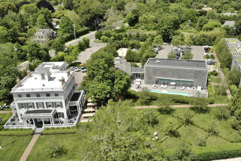 Topping Rose House in Bridgehampton. Tourism in the East End of Long Island is evolving.