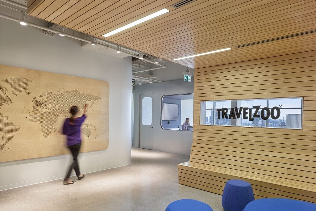 Travelzoo's Toronto office.