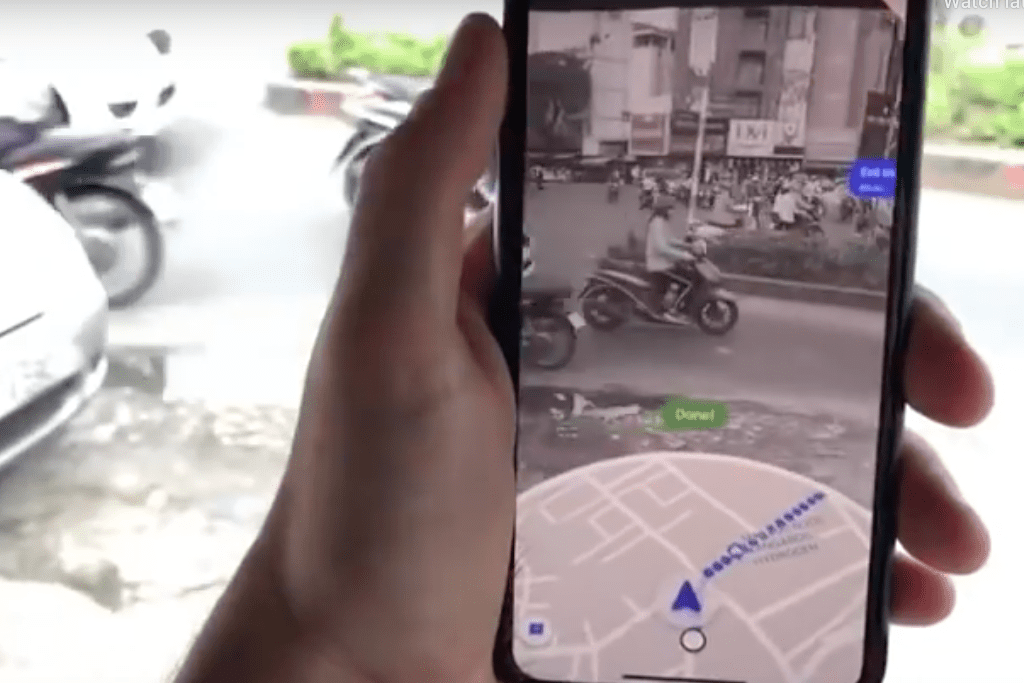 Google Maps rolled out an augmented reality feature. A traveler tries it in Vietnam.