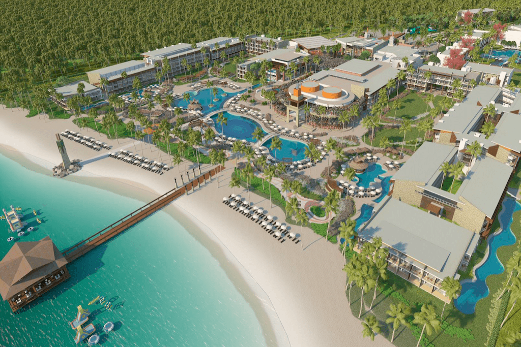A rendering of the Autograph Collection all-inclusive resort in Punta Cana. Dominican Republic set to open in 2022.