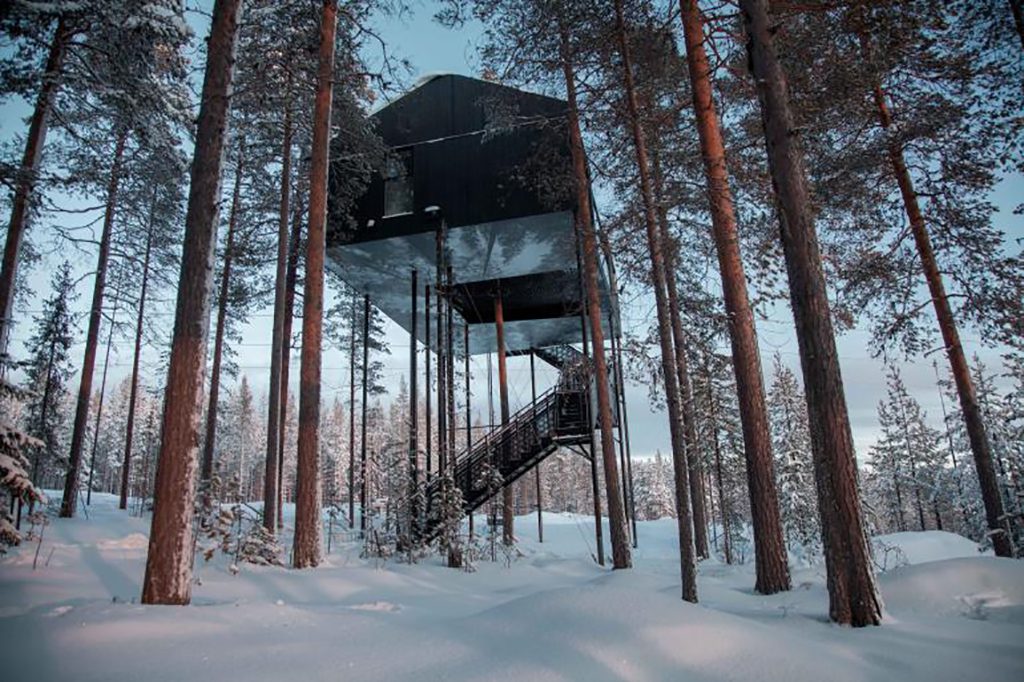 Mr and Mrs Smith Arctic Treehouse in Finland.