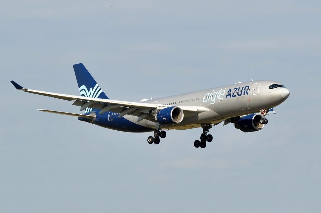 An Aigle Azur Airbus A330-200. The airline has entered bankruptcy proceedings.