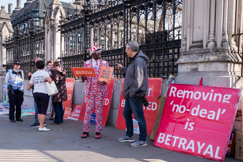 Brexit protest