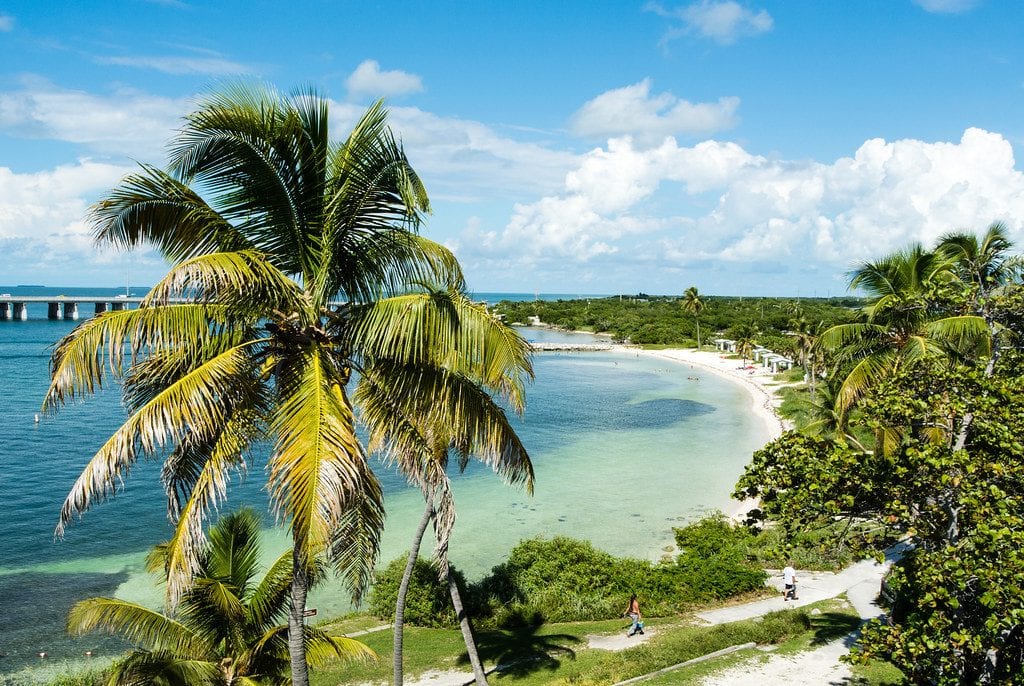 Pictured is the coast of the Florida Keys. Visit Florida tourism officials promote travel to lesser known areas in Florida. 
