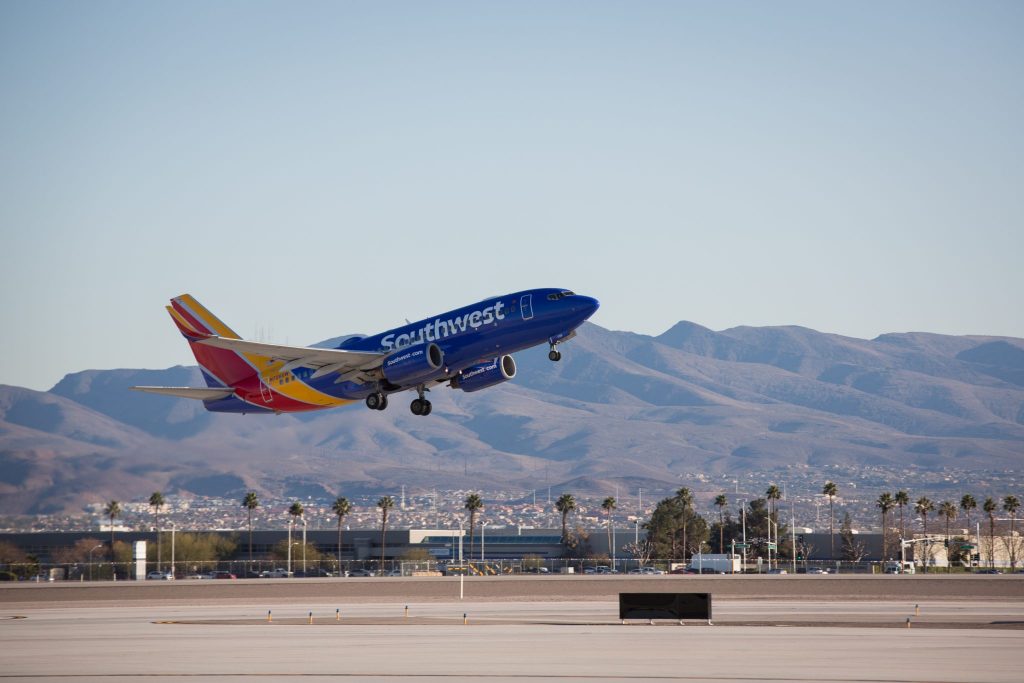 Southwest Airlines operations in Las Vegas